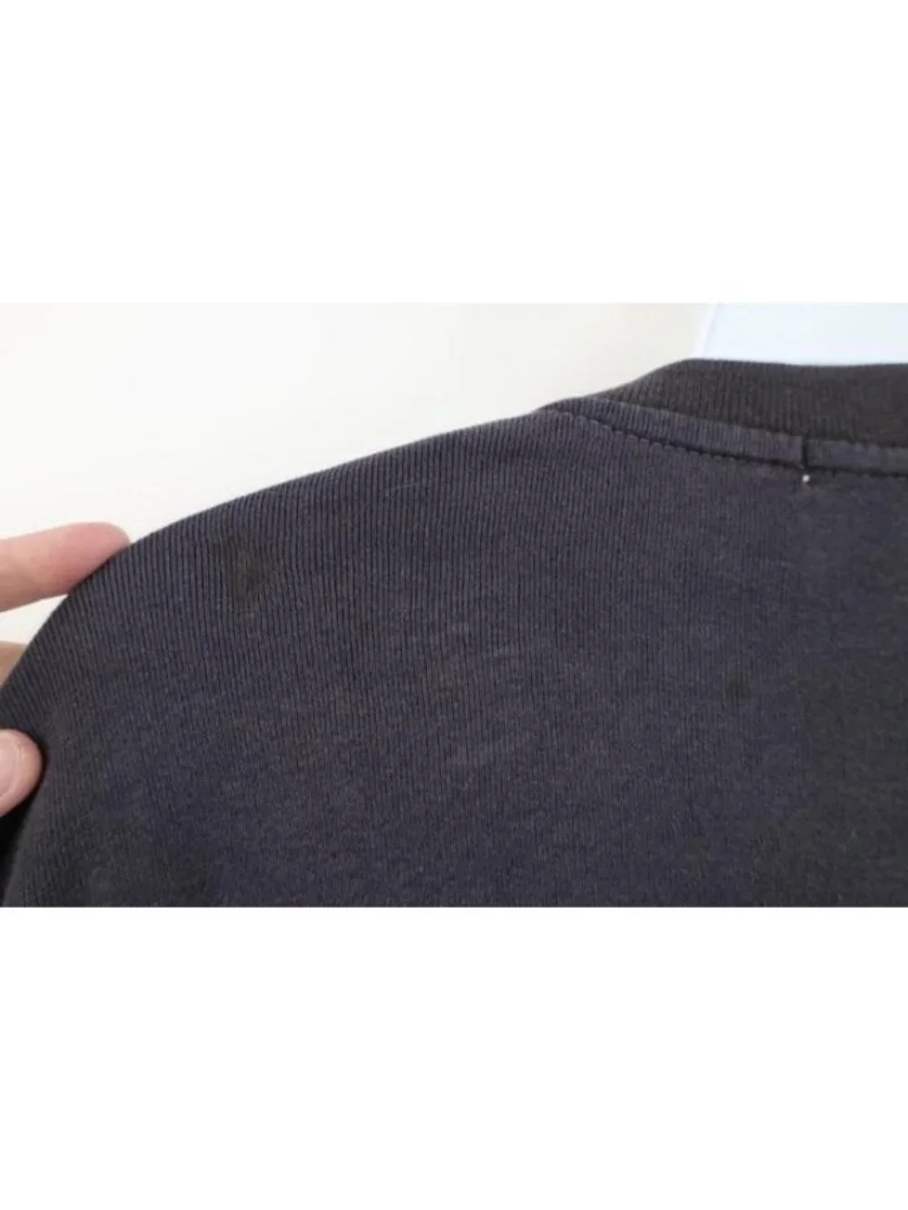 Vtg 90s Streetwear Mens L Distressed Baggy Thermal Ribbed Knit Henley T-Shirt